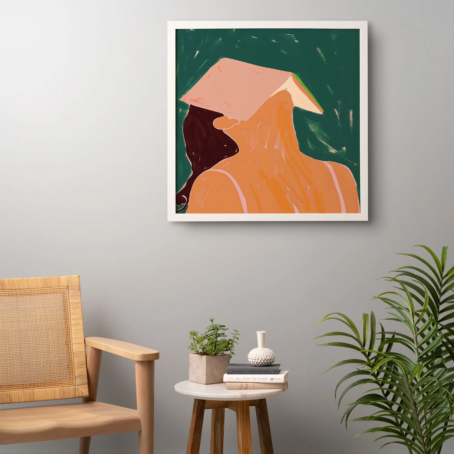 83 Oranges Reading Between The Lines Framed Wall Art - Image 18