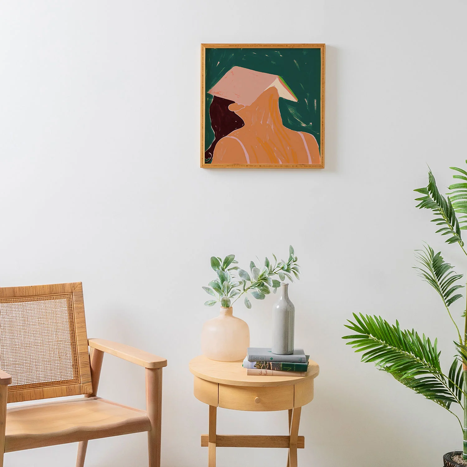 83 Oranges Reading Between The Lines Framed Wall Art - Image 4