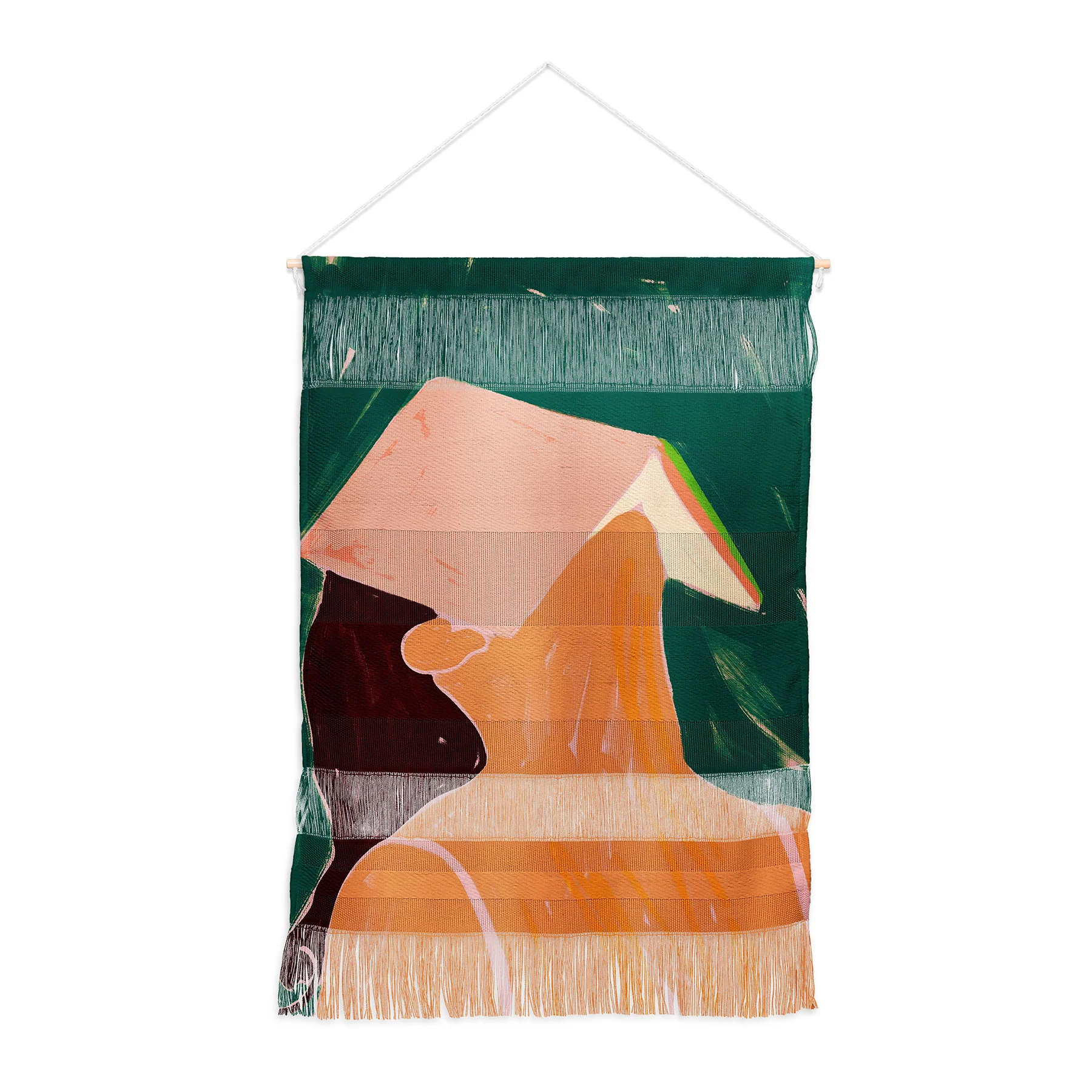83 Oranges Reading Between The Lines Wall Hanging Portrait - Image 2