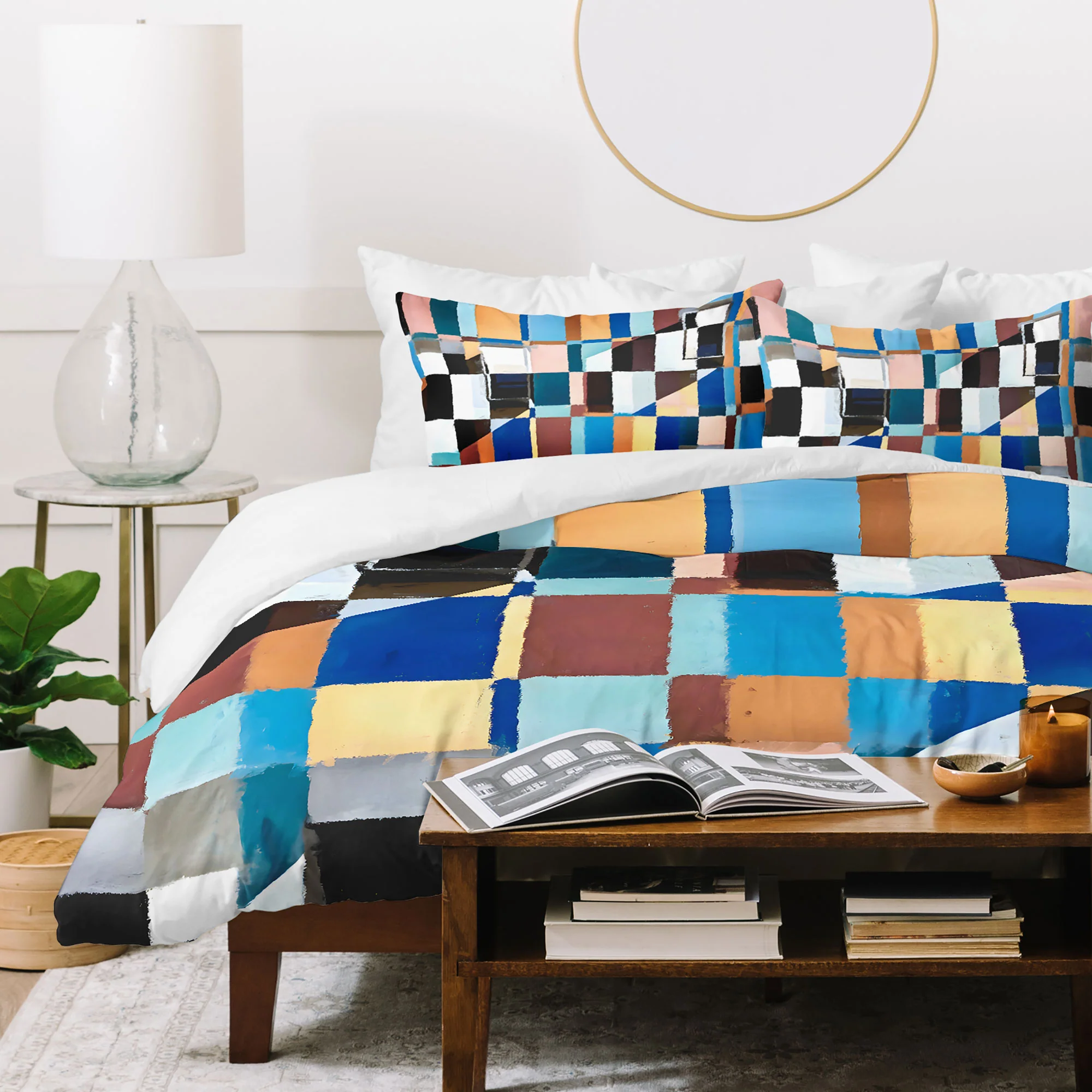 83 Oranges Scandinavian Earth Duvet Cover - Image 35