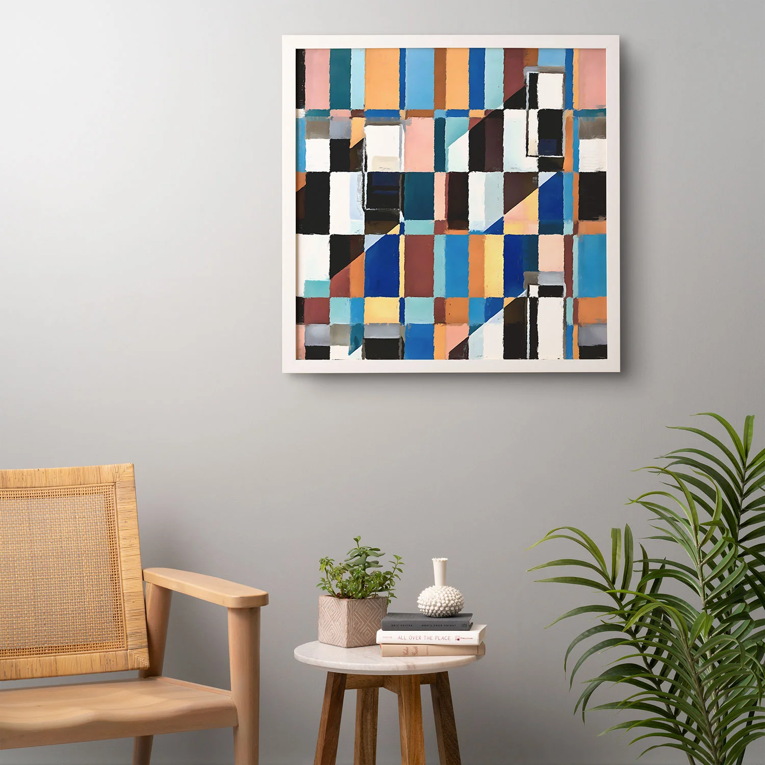 83 Oranges Scandinavian Earth Framed Wall Art - Image 18