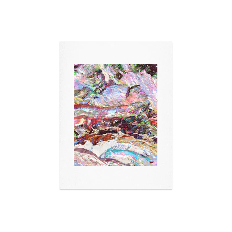 83 Oranges Sequin Haze Art Print - Image 10