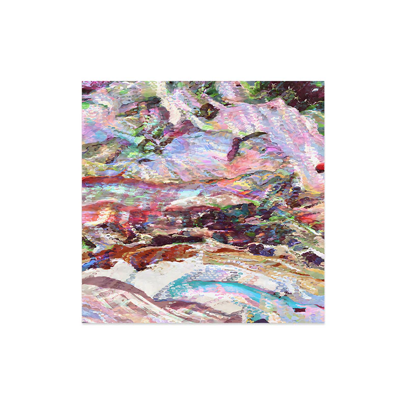 83 Oranges Sequin Haze Art Print - Image 16