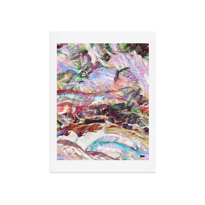 83 Oranges Sequin Haze Art Print - Image 22
