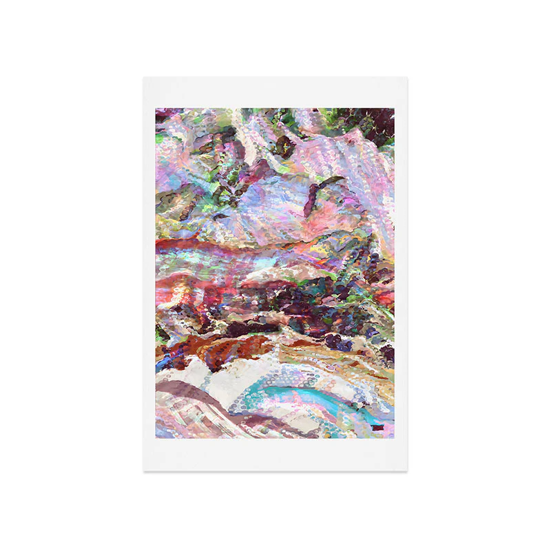 83 Oranges Sequin Haze Art Print - Image 25