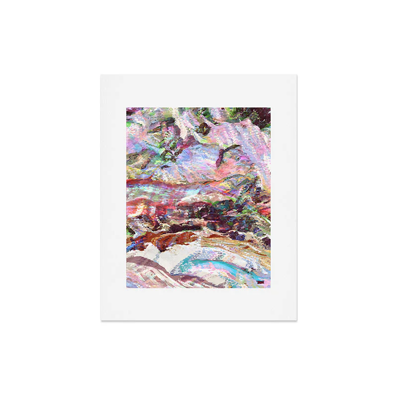 83 Oranges Sequin Haze Art Print - Image 7
