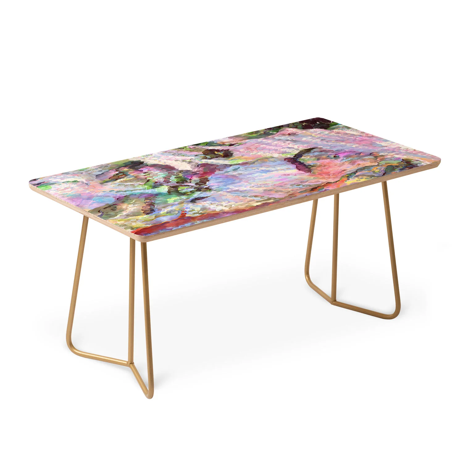 83 Oranges Sequin Haze Coffee Table - Image 3