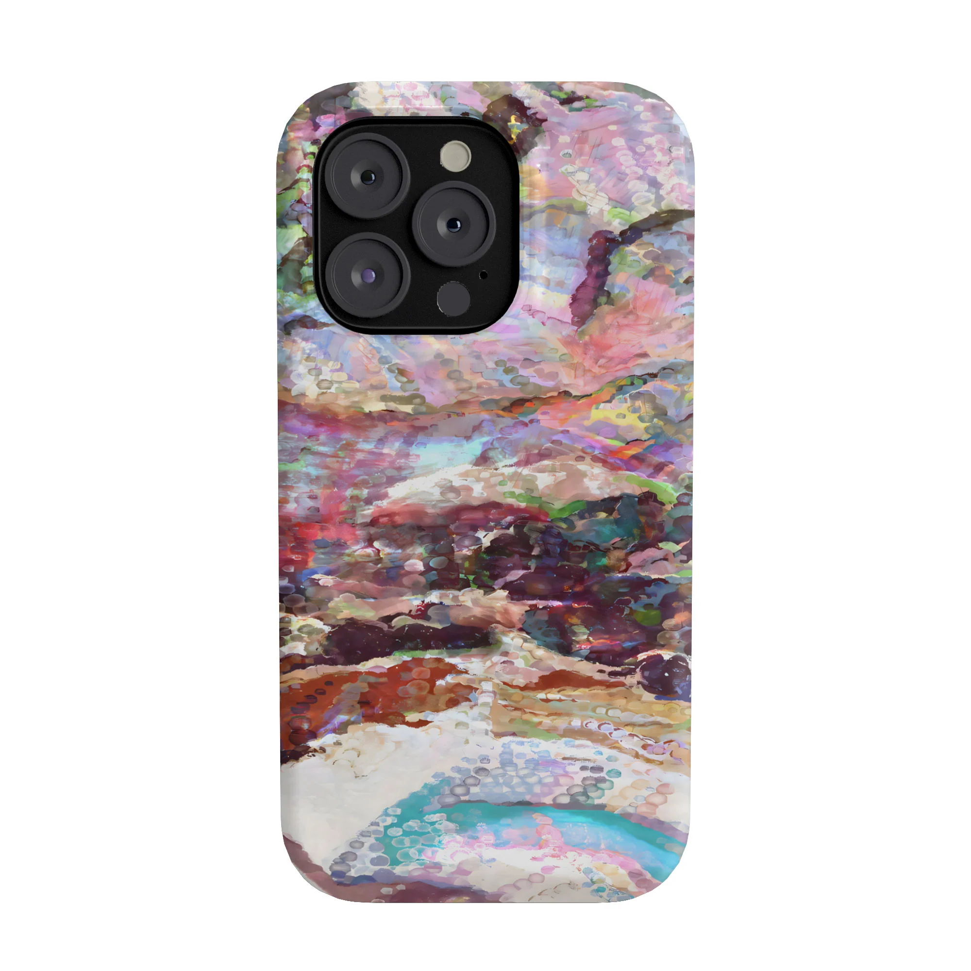 83 Oranges Sequin Haze Phone Case - Image 52