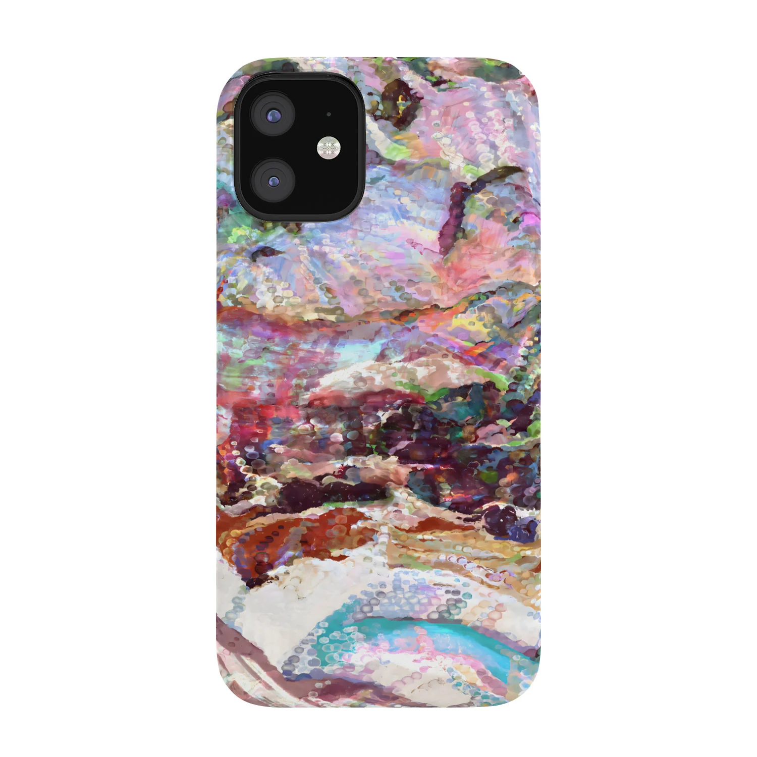 83 Oranges Sequin Haze Phone Case - Image 6
