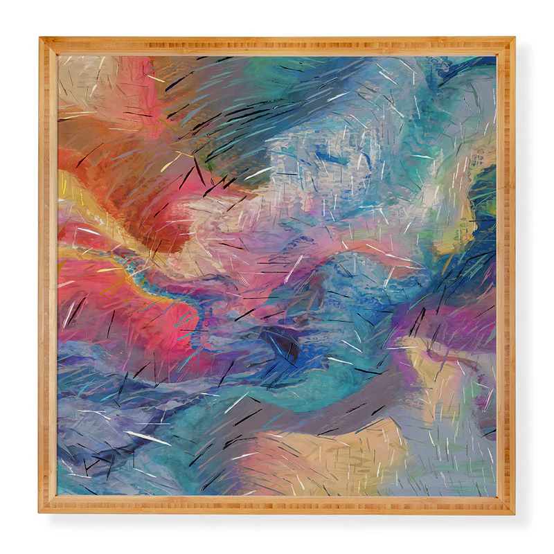 83 Oranges Soul Driven Abstraction Framed Wall Art - Image 3
