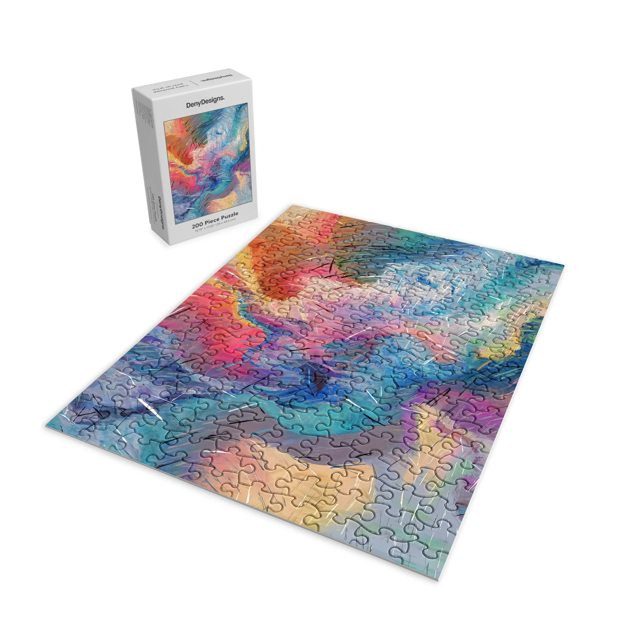 83 Oranges Soul Driven Abstraction Puzzle - Image 4