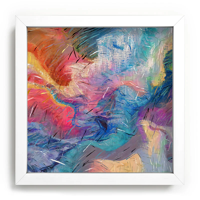 83 Oranges Soul Driven Abstraction Recessed Framing Square - Image 3