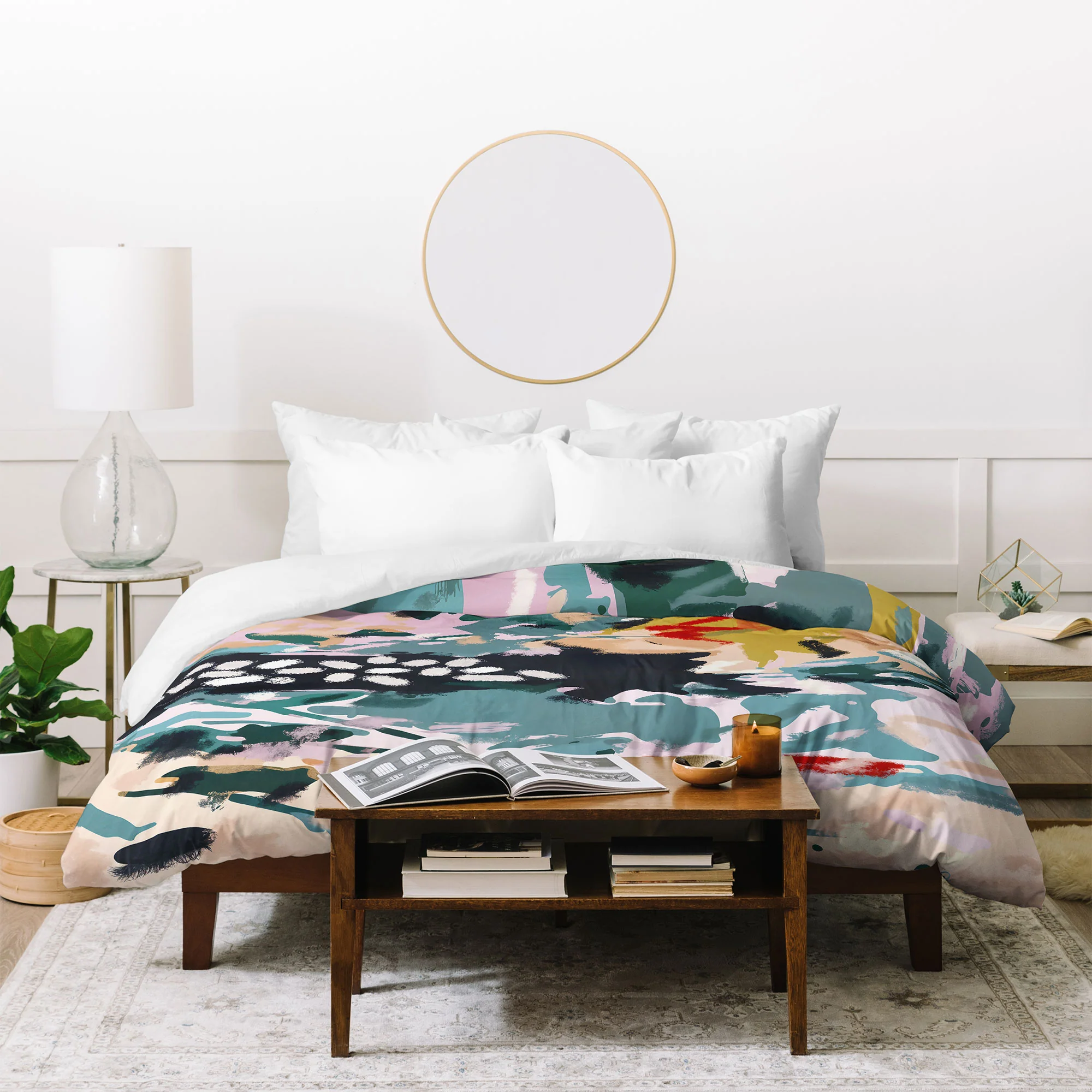 83 Oranges The Olive Watcher Duvet Cover - Image 20