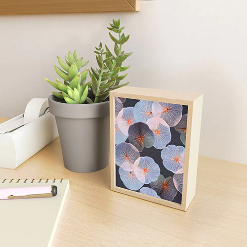 83 Oranges Translucence Framed Mini Art Print - Image 8