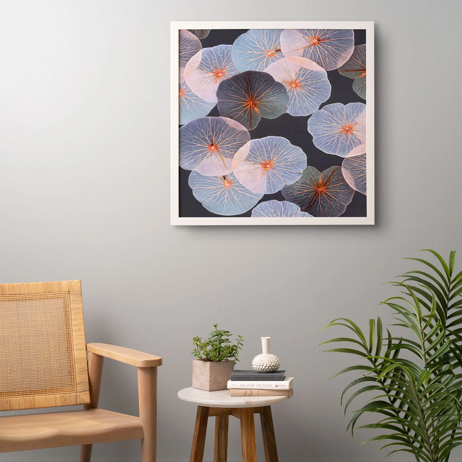 83 Oranges Translucence Framed Wall Art - Image 18