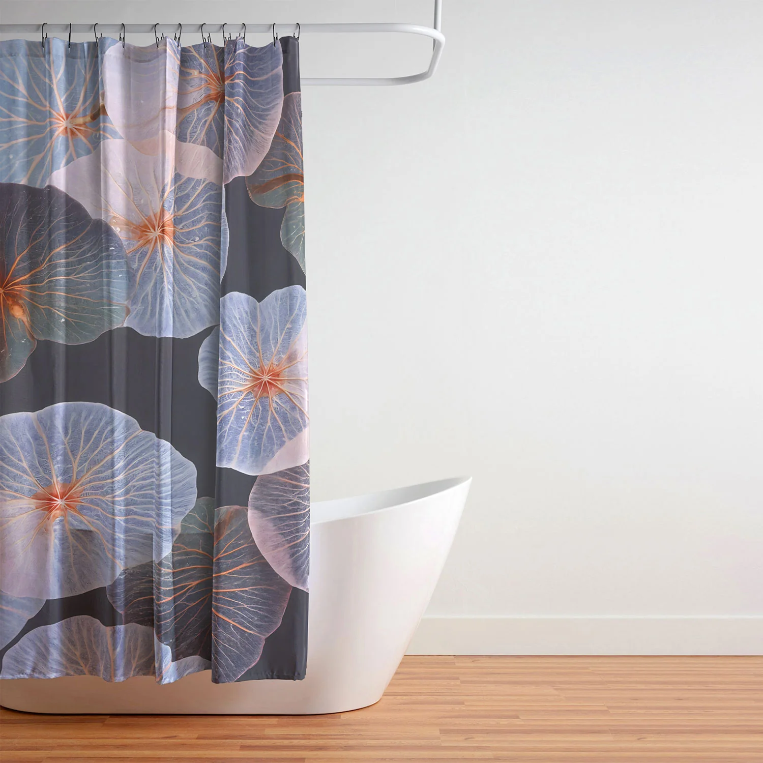 83 Oranges Translucence Shower Curtain - Image 4