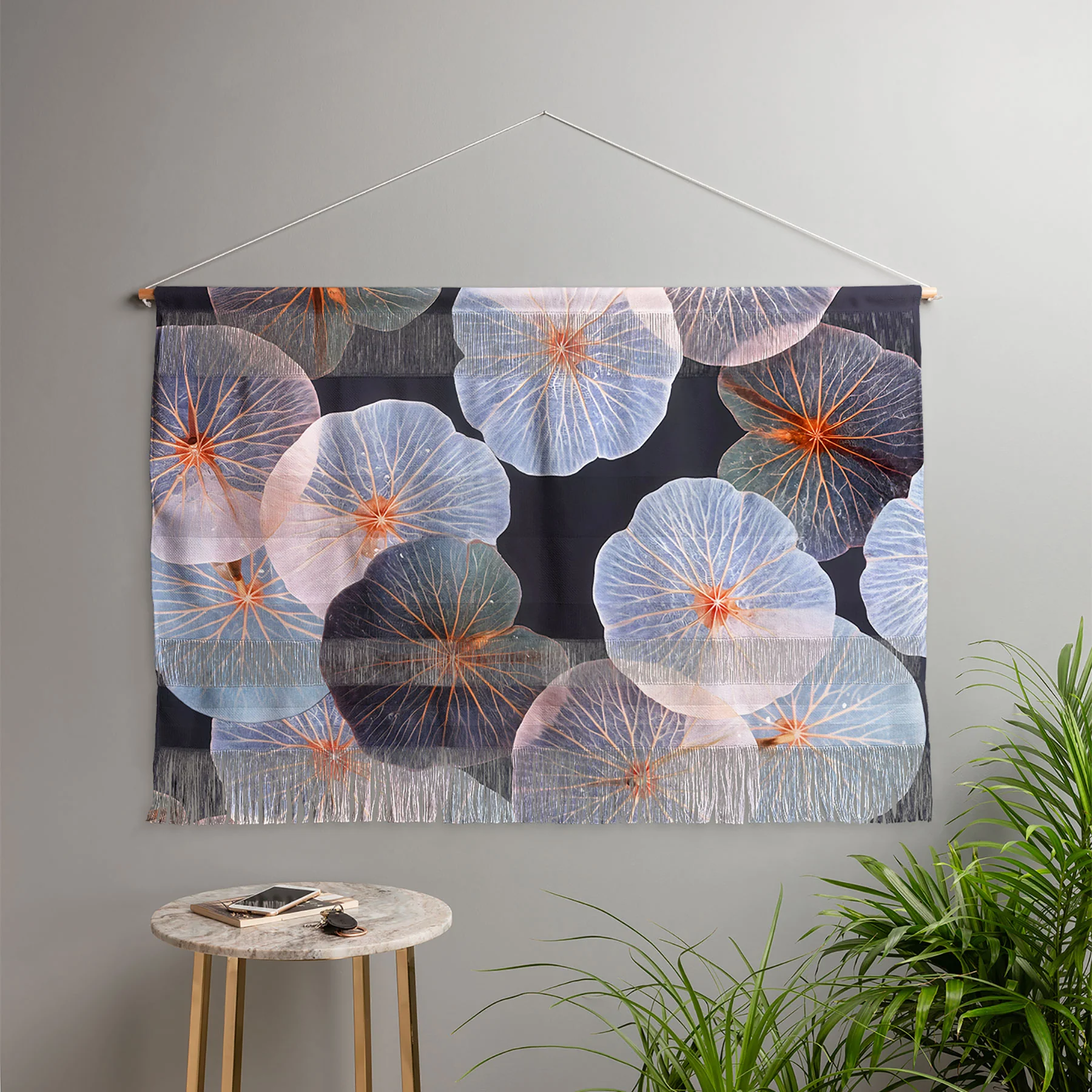 83 Oranges Translucence Wall Hanging Landscape - Image 4