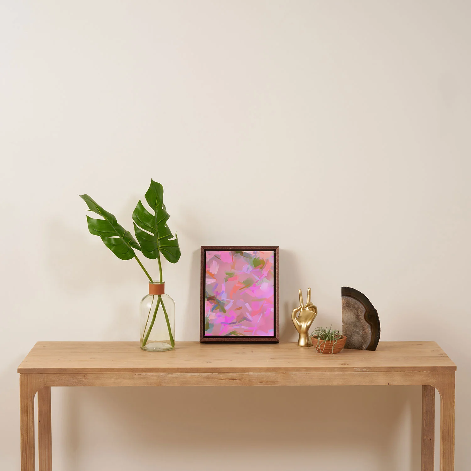 83 Oranges Whispers In Pink Art Canvas - Image 28