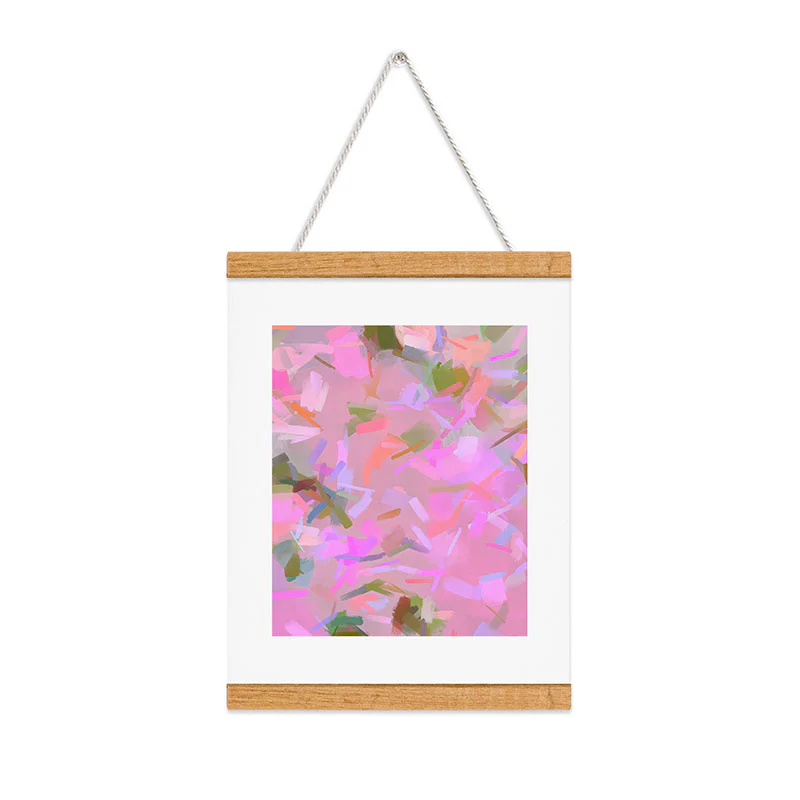 83 Oranges Whispers In Pink Art Print - Image 28