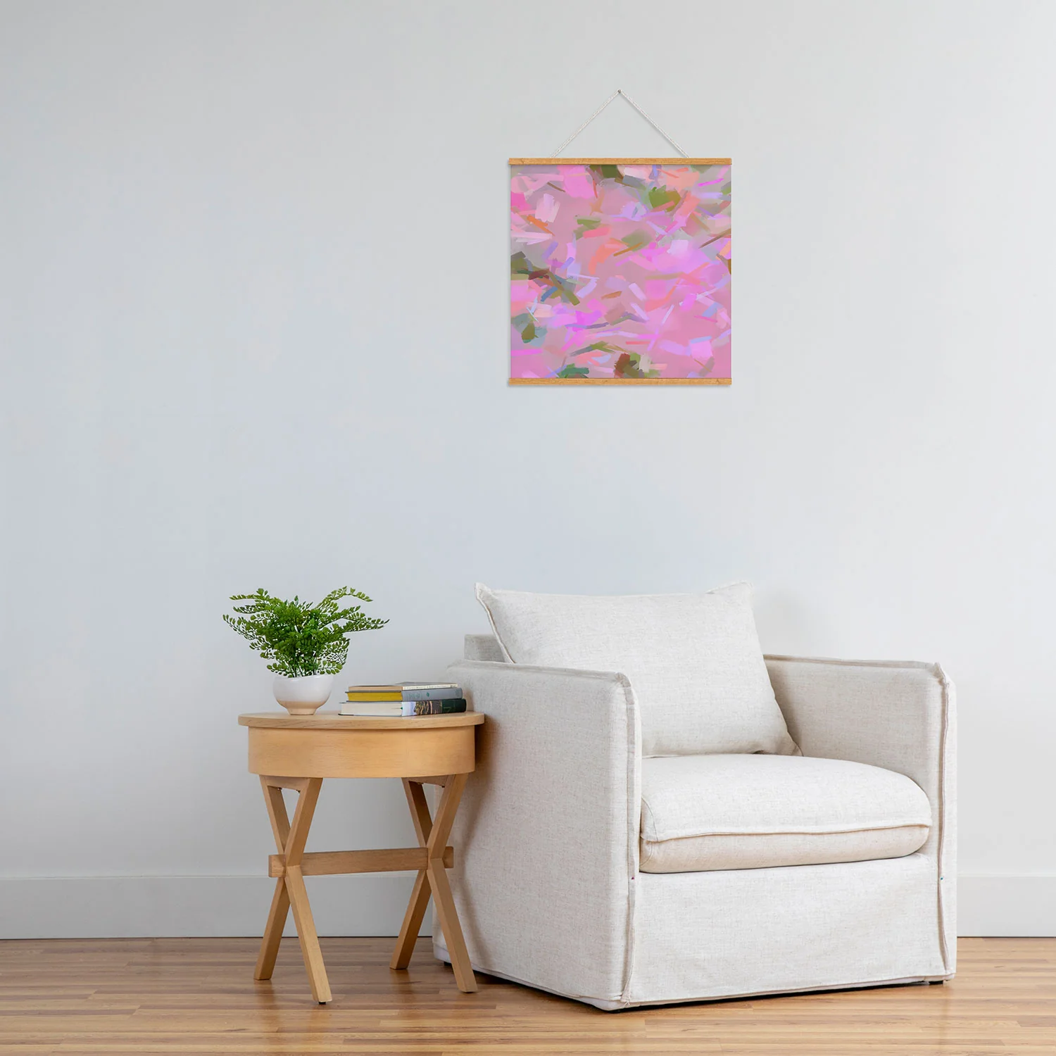83 Oranges Whispers In Pink Art Print - Image 45