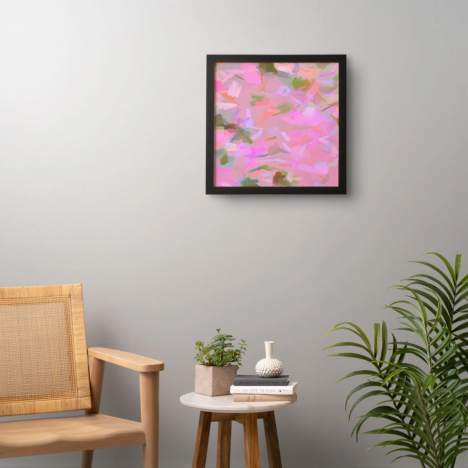 83 Oranges Whispers In Pink Framed Wall Art - Image 10