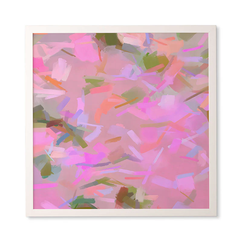 83 Oranges Whispers In Pink Framed Wall Art - Image 17