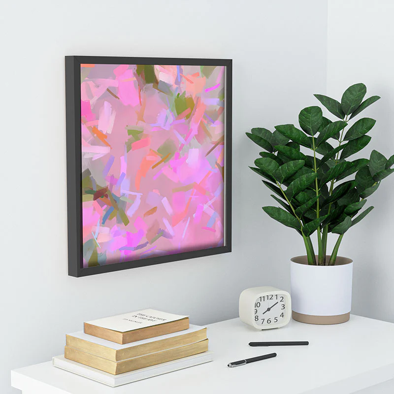 83 Oranges Whispers In Pink Recessed Framing Square - Image 10