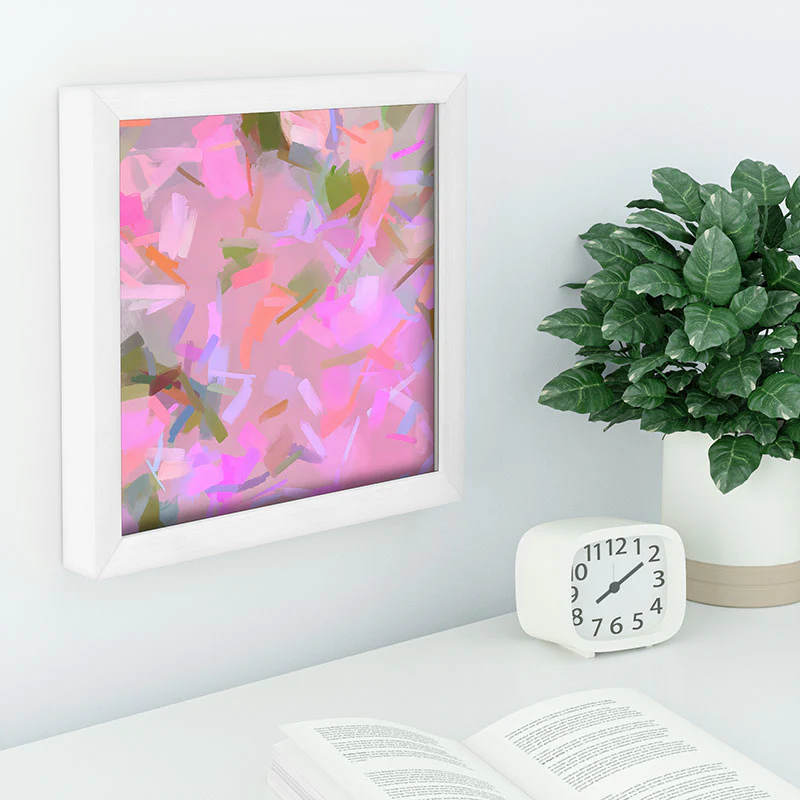 83 Oranges Whispers In Pink Recessed Framing Square - Image 4