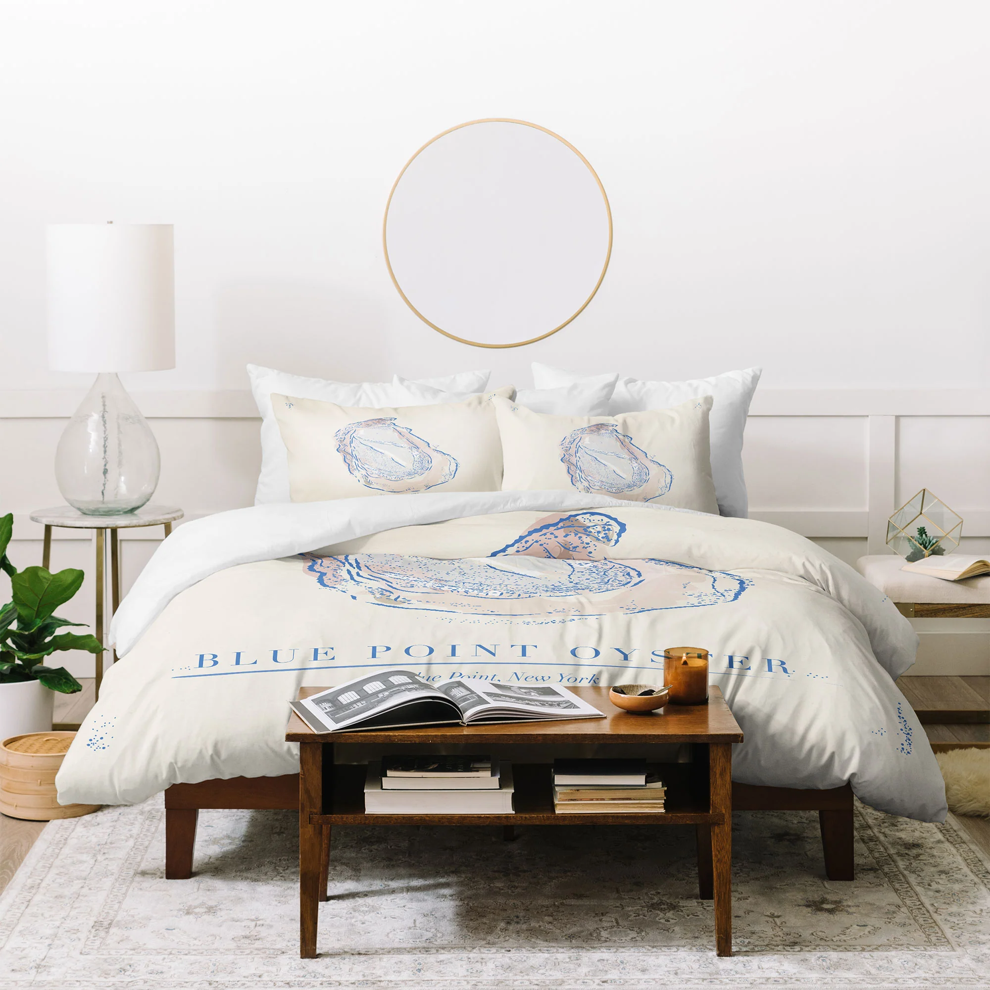 ad Oyster Blue Duvet Cover - Image 40