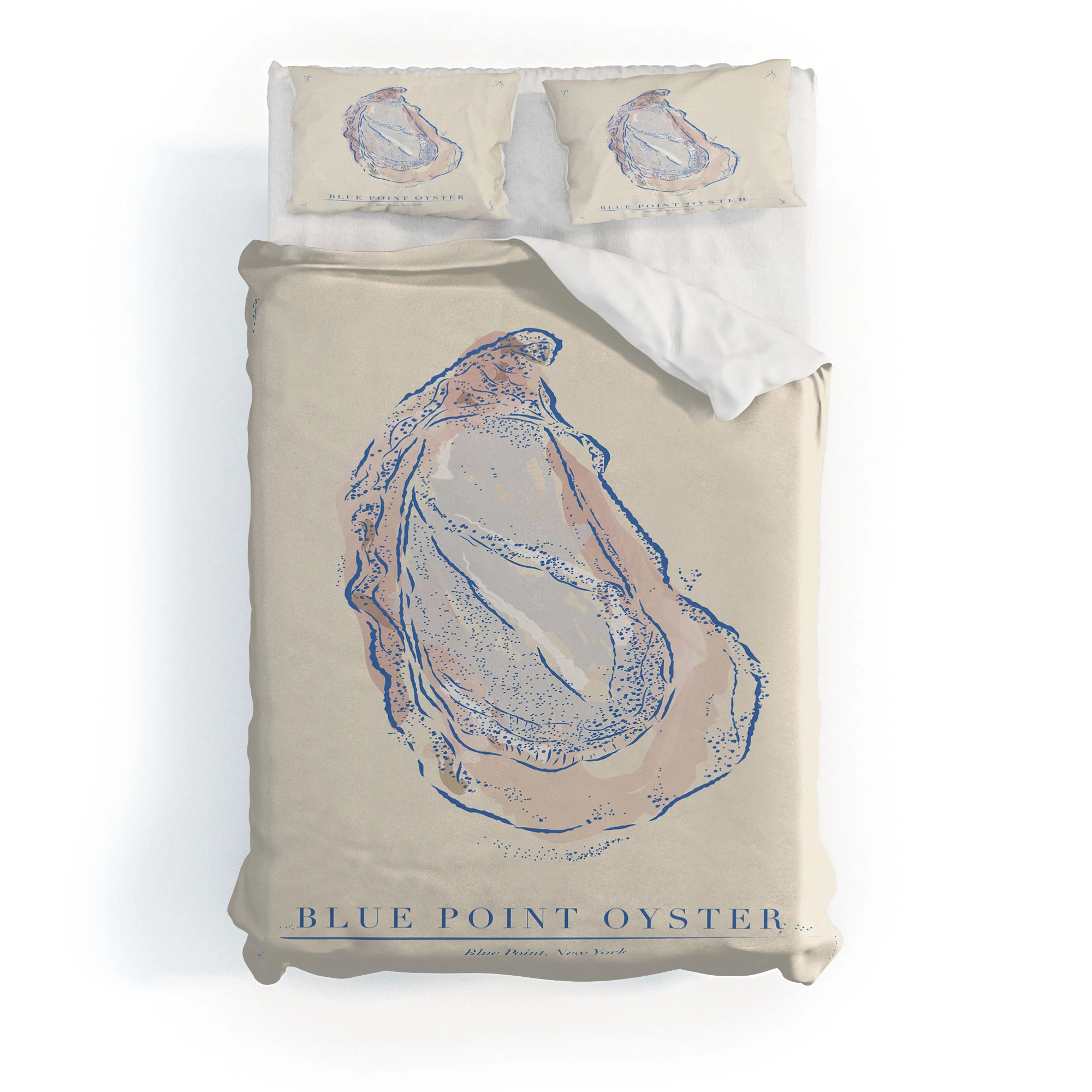 ad Oyster Blue Duvet Cover - Image 53