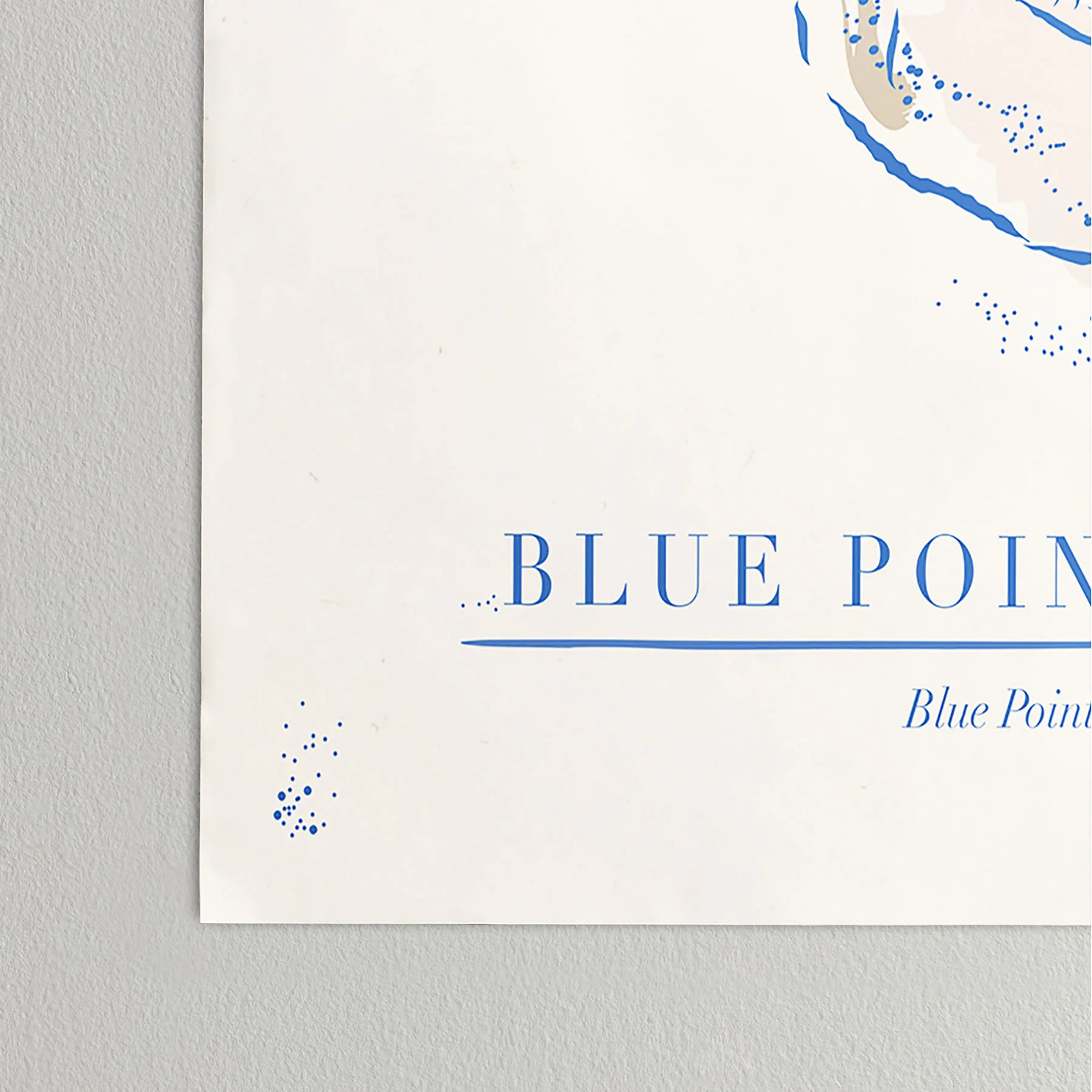 ad Oyster Blue Poster - Image 3