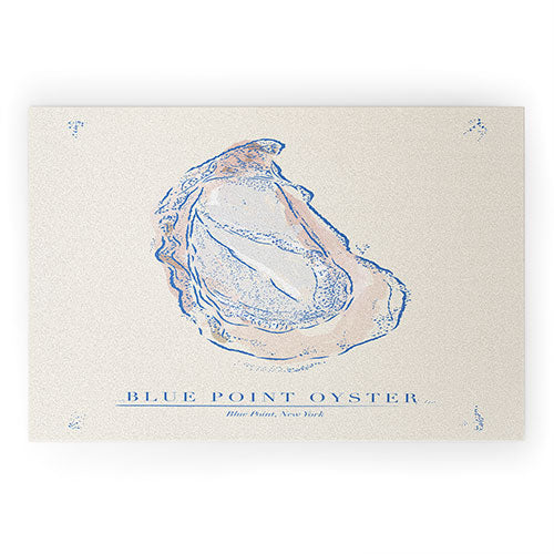 ad Oyster Blue Welcome Mat - Image 2