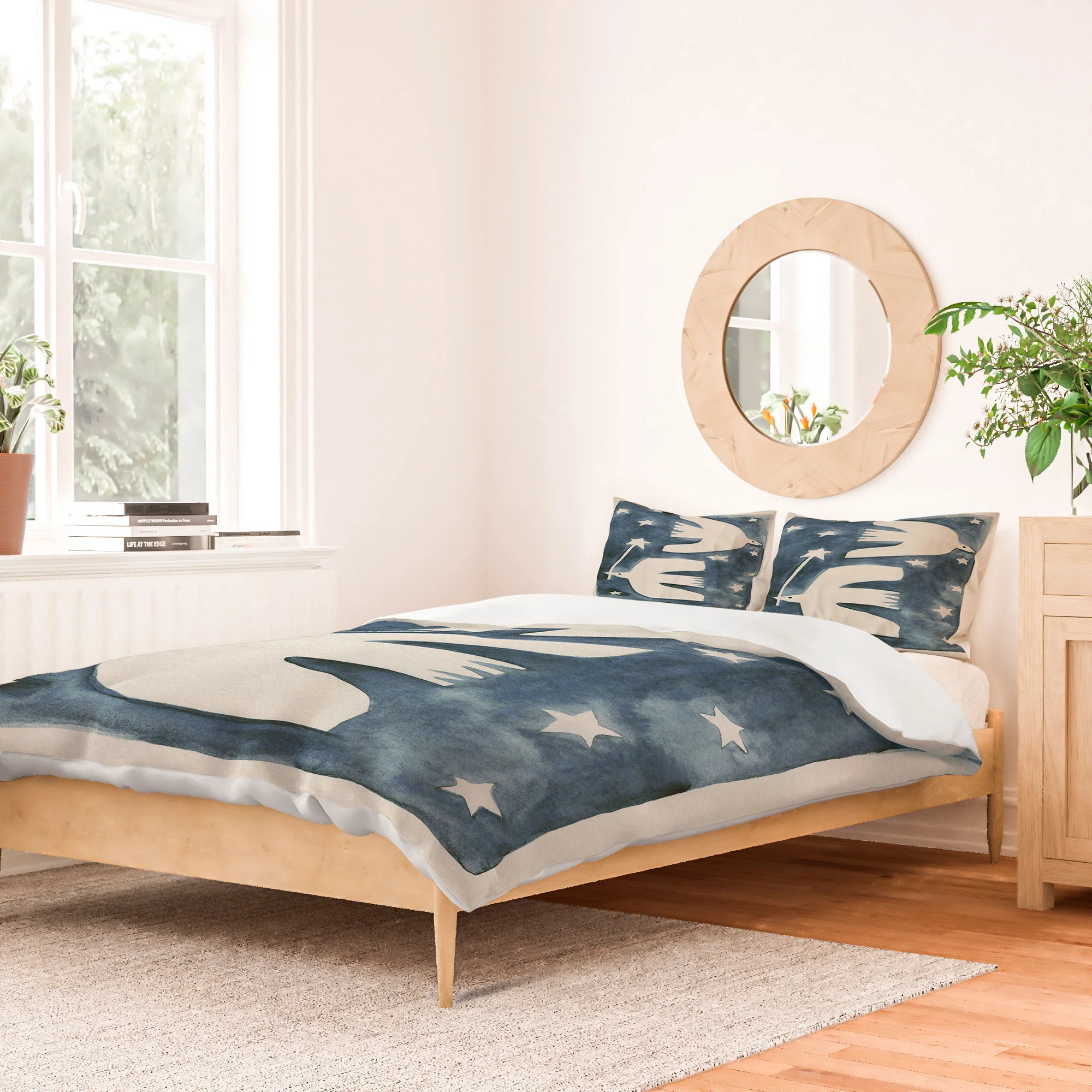 Alisa Galitsyna Celestial Birds V2 Duvet Cover - Image 34