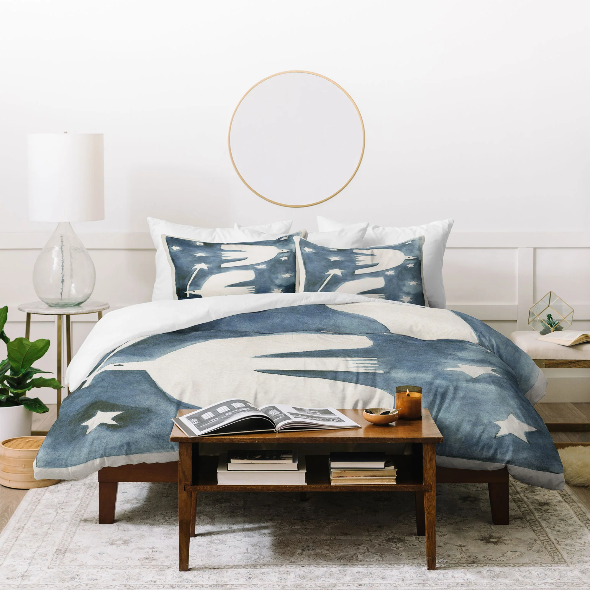 Alisa Galitsyna Celestial Birds V2 Duvet Cover - Image 48