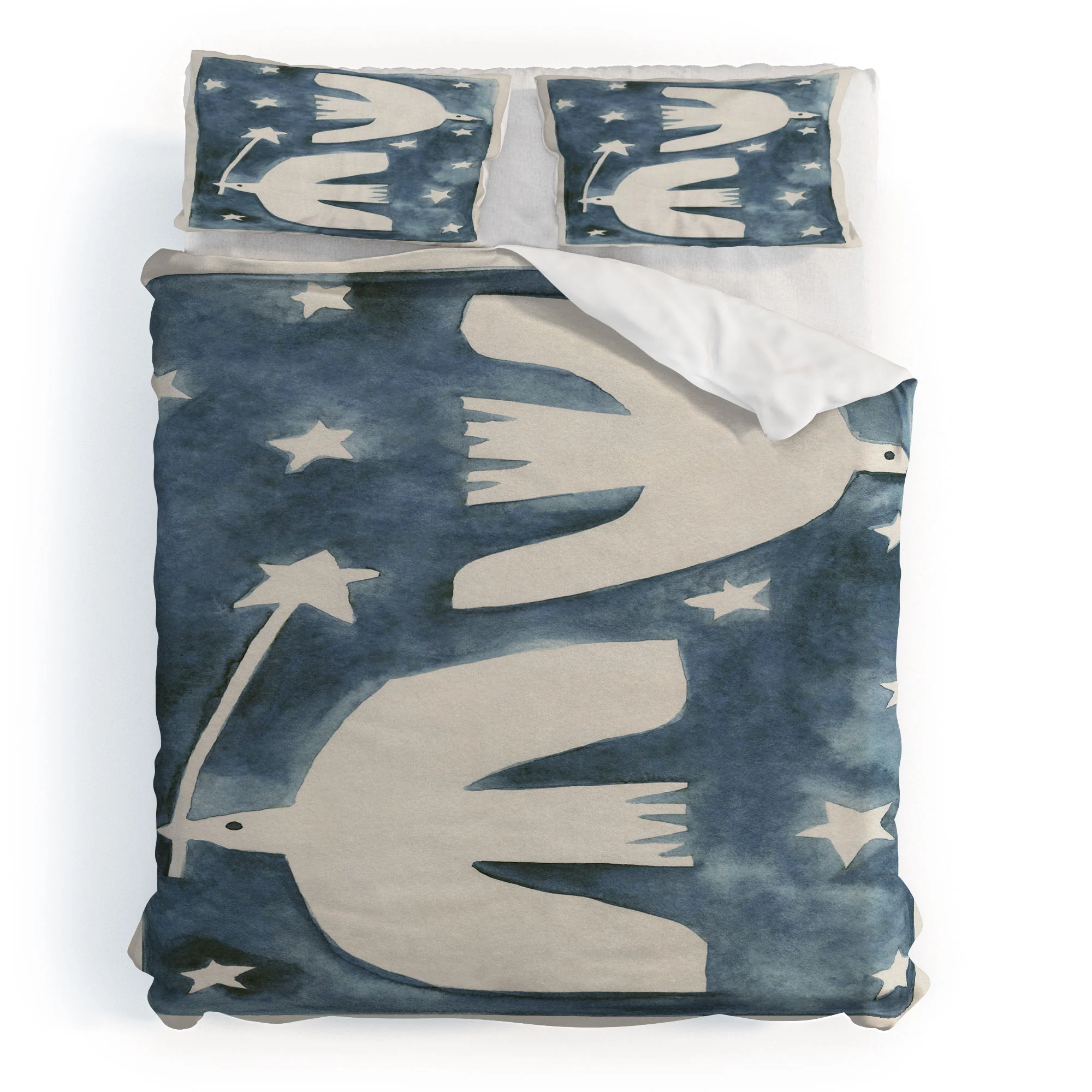Alisa Galitsyna Celestial Birds V2 Duvet Cover - Image 58