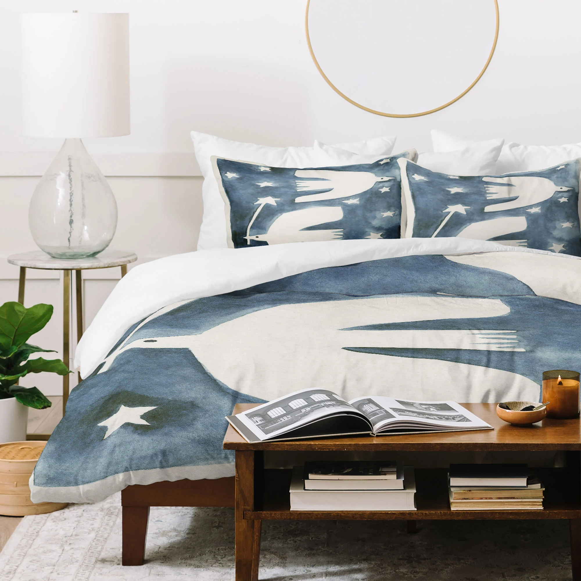 Alisa Galitsyna Celestial Birds V2 Duvet Cover - Image 60