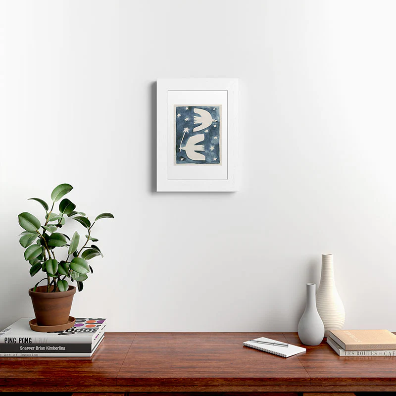 Alisa Galitsyna Celestial Birds V2 Framed Art Print - Image 18