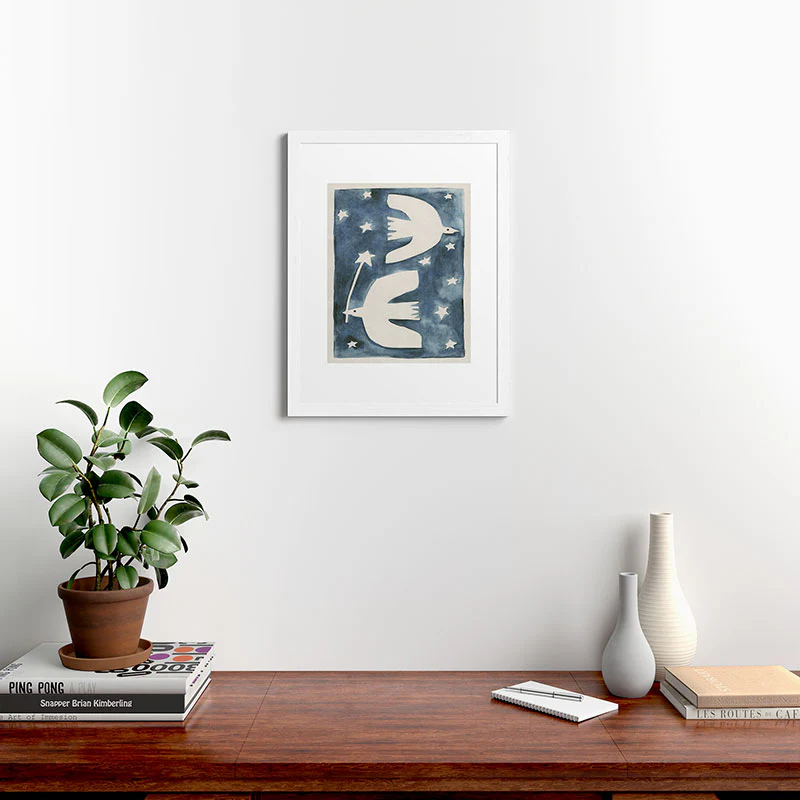 Alisa Galitsyna Celestial Birds V2 Framed Art Print - Image 22