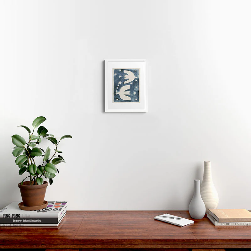 Alisa Galitsyna Celestial Birds V2 Framed Art Print - Image 40