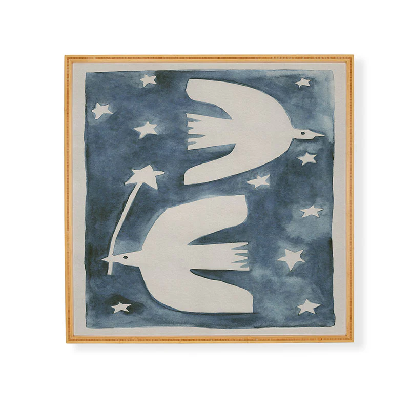 Alisa Galitsyna Celestial Birds V2 Framed Wall Art - Image 5