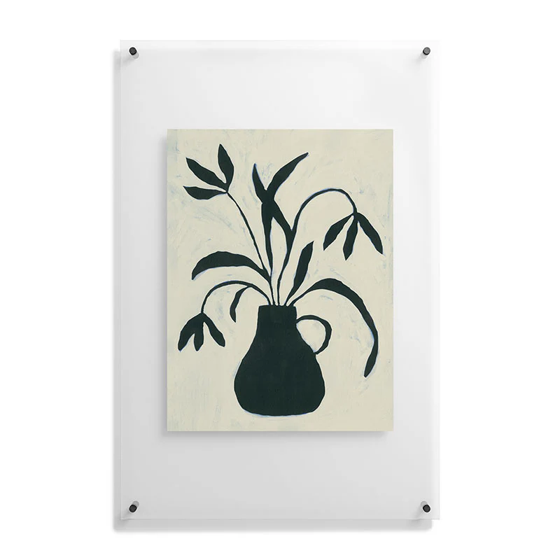 Alisa Galitsyna Floral Shadows V2 Floating Acrylic Print - Image 35