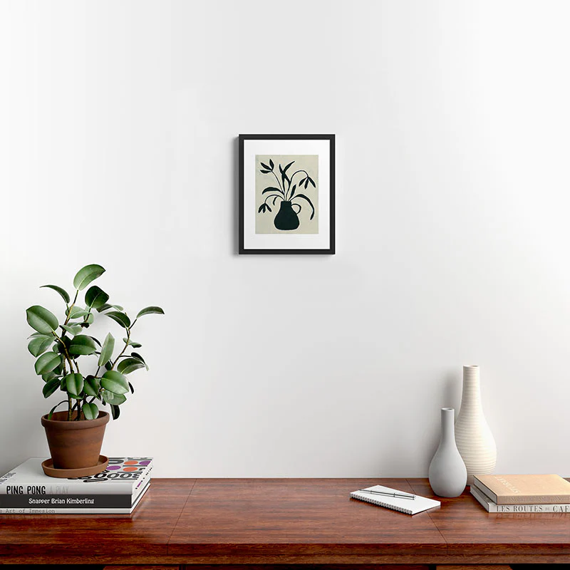 Alisa Galitsyna Floral Shadows V2 Framed Art Print - Image 28