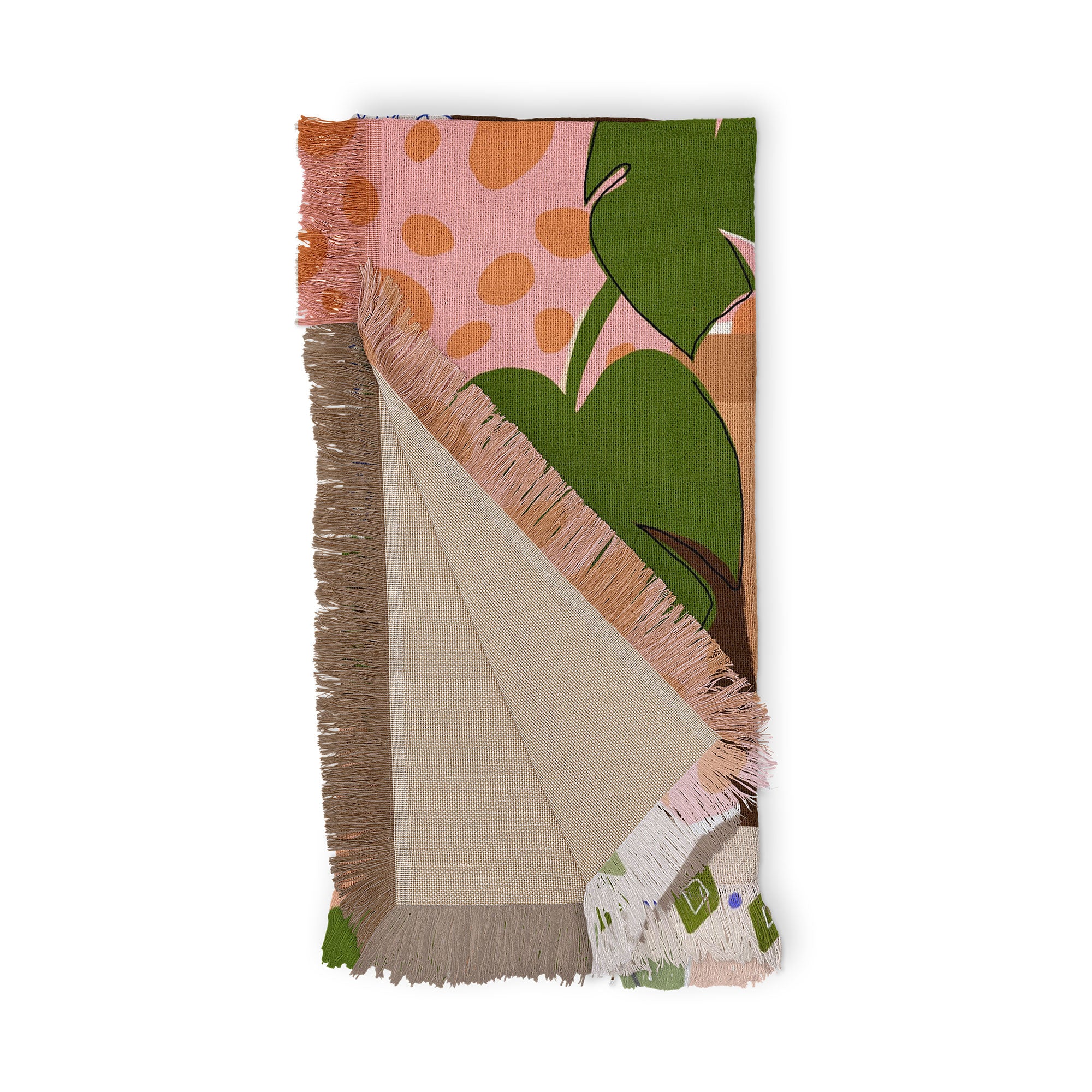 Alja Horvat Bohemian Stairs Throw Blanket - Image 4