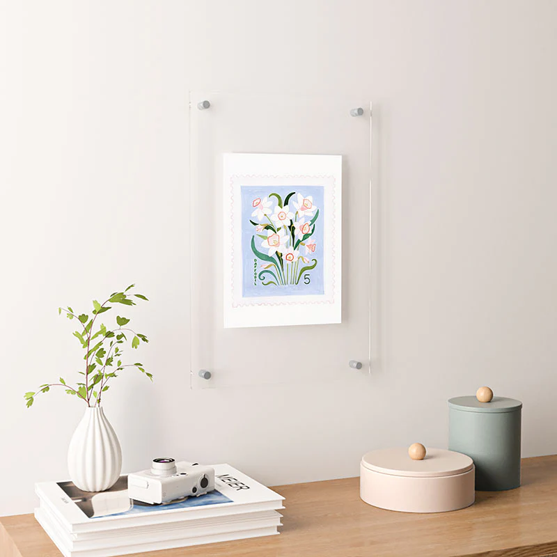 Ambers Textiles Daffodil 2 Floating Acrylic Print - Image 16