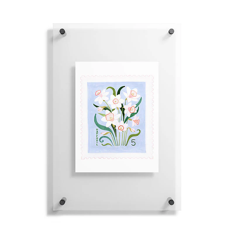 Ambers Textiles Daffodil 2 Floating Acrylic Print - Image 17