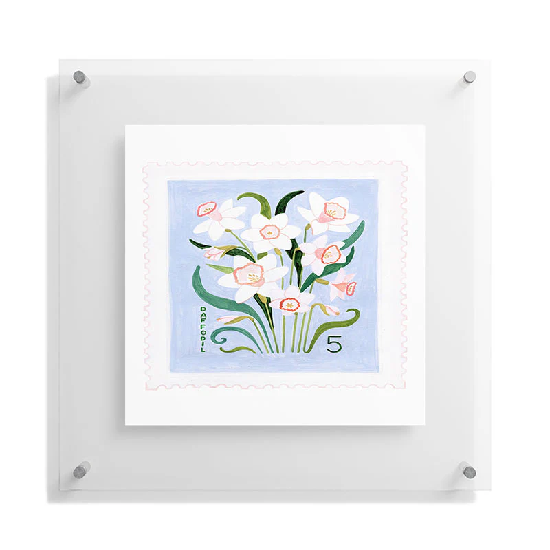 Ambers Textiles Daffodil 2 Floating Acrylic Print - Image 27