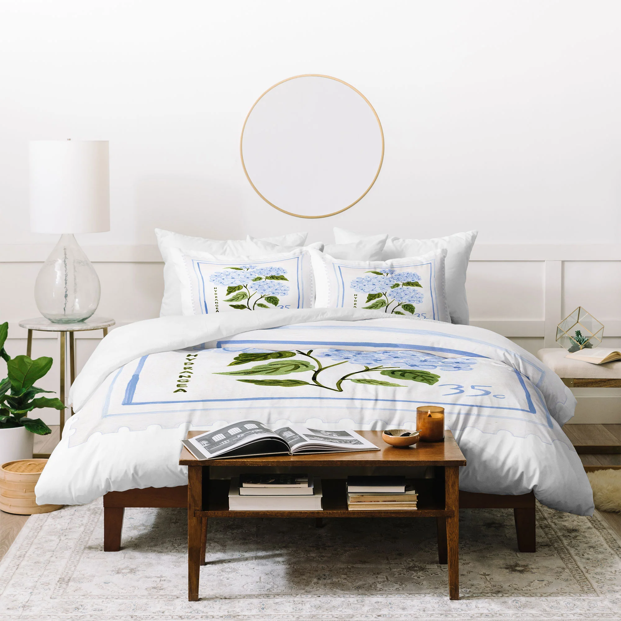 Ambers Textiles Hydrangea II Duvet Cover - Image 44