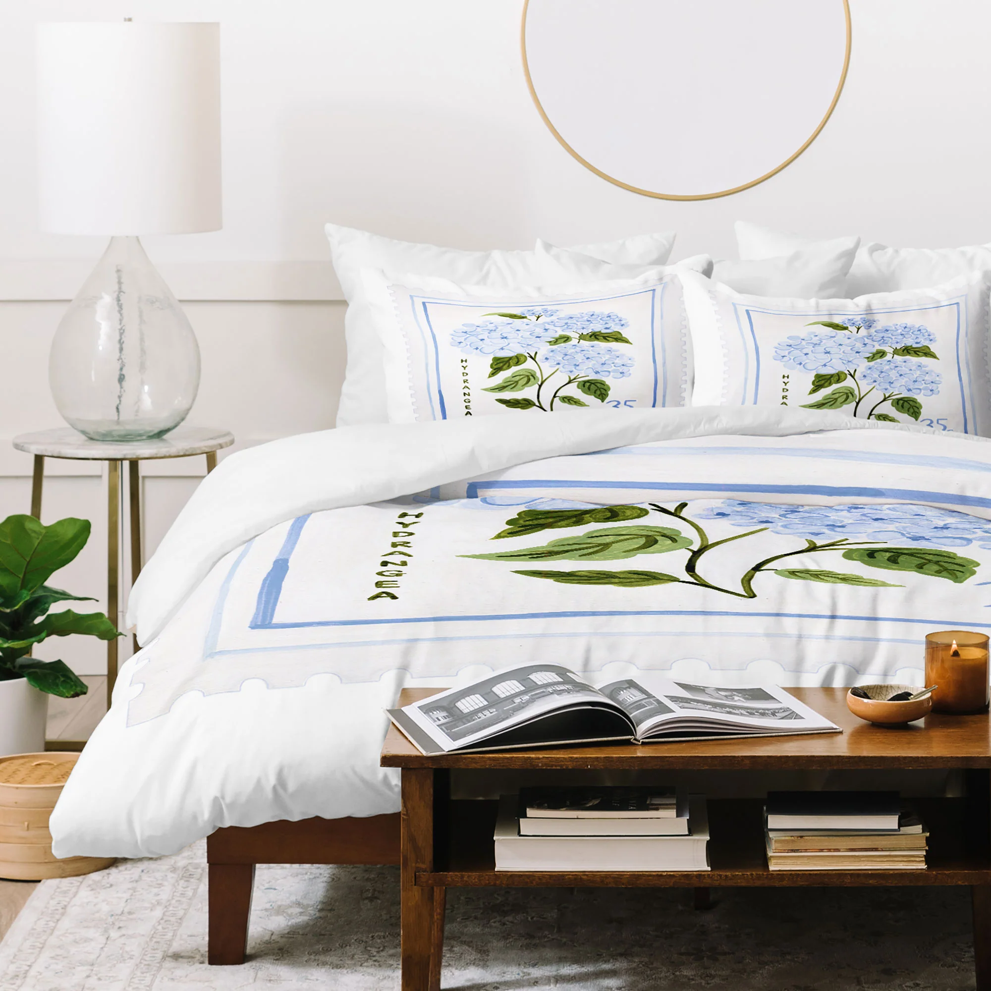 Ambers Textiles Hydrangea II Duvet Cover - Image 47