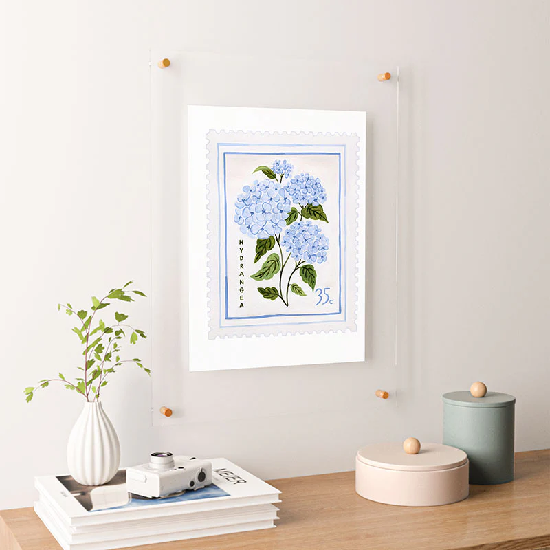 Ambers Textiles Hydrangea II Floating Acrylic Print - Image 20