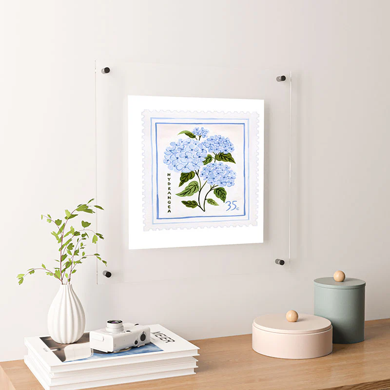 Ambers Textiles Hydrangea II Floating Acrylic Print - Image 30
